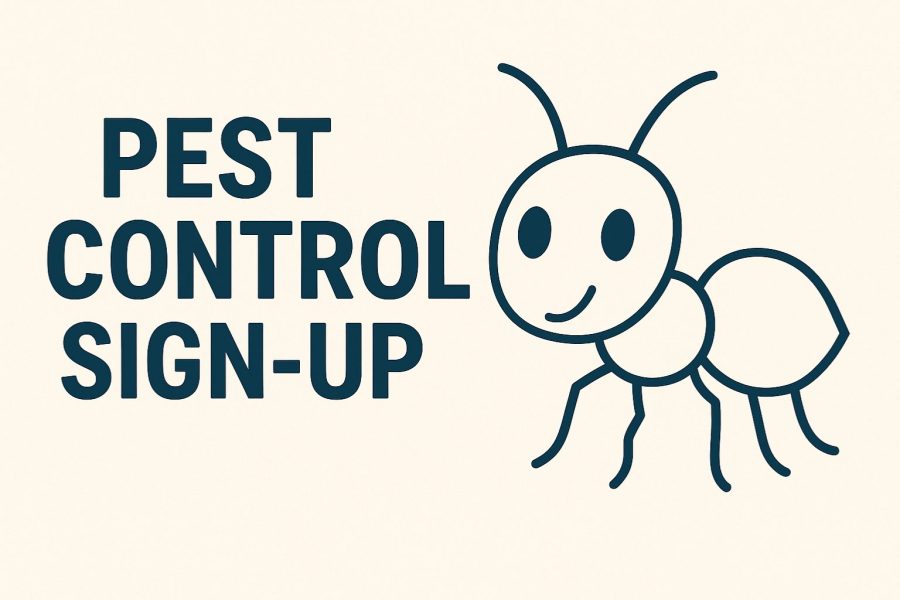KPSCC Pest Control Sign-up